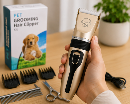 GroomPro™ | Cortadora Profesional para Mascotas