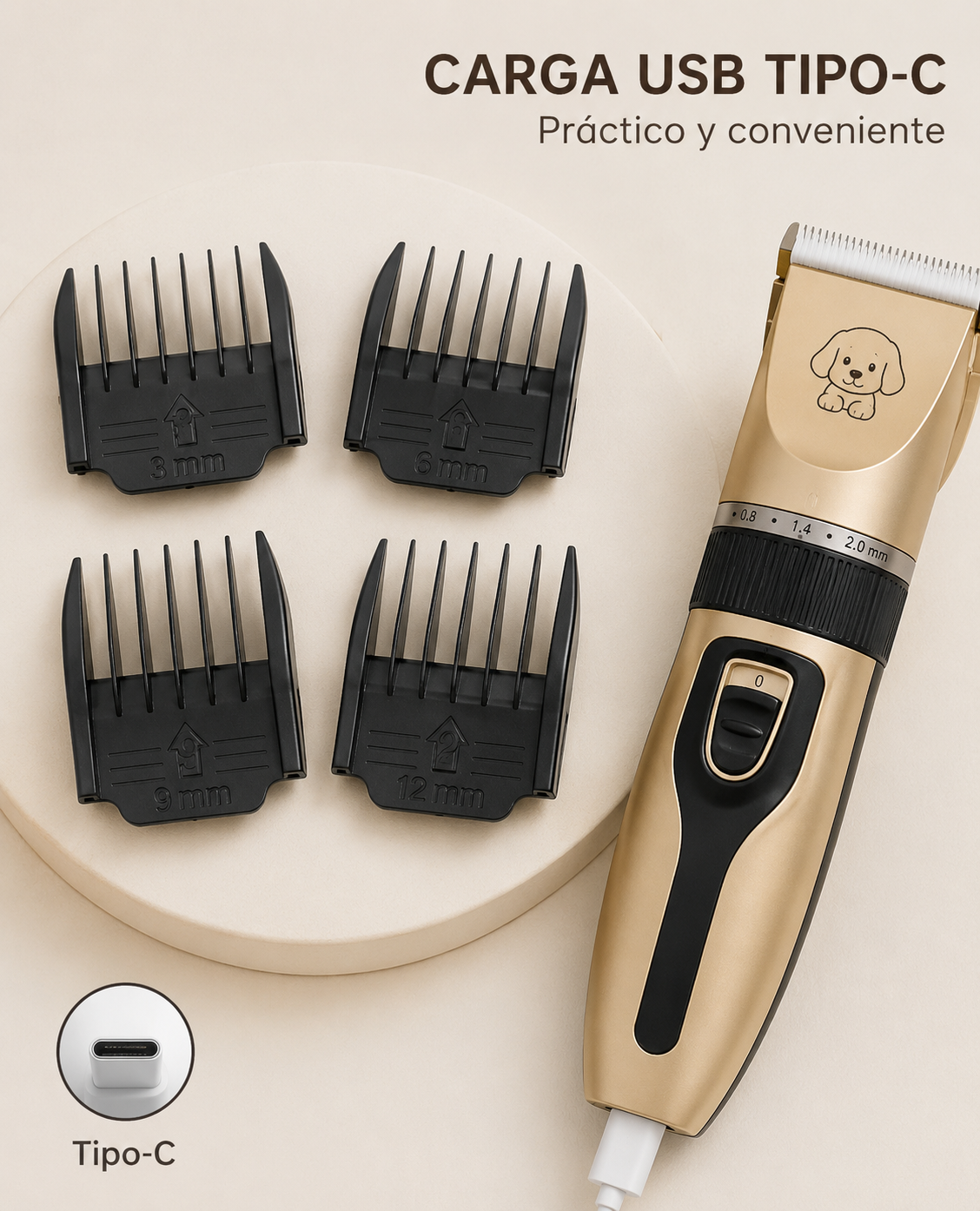 GroomPro™ | Cortadora Profesional para Mascotas