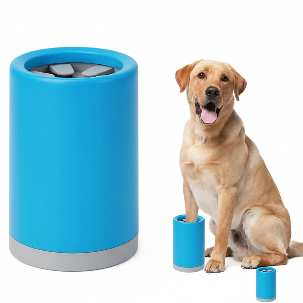 Limpiador de patas para perros